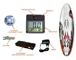 Archivmotiv zu GPS- und Telematik-Anwendungen im Windsport